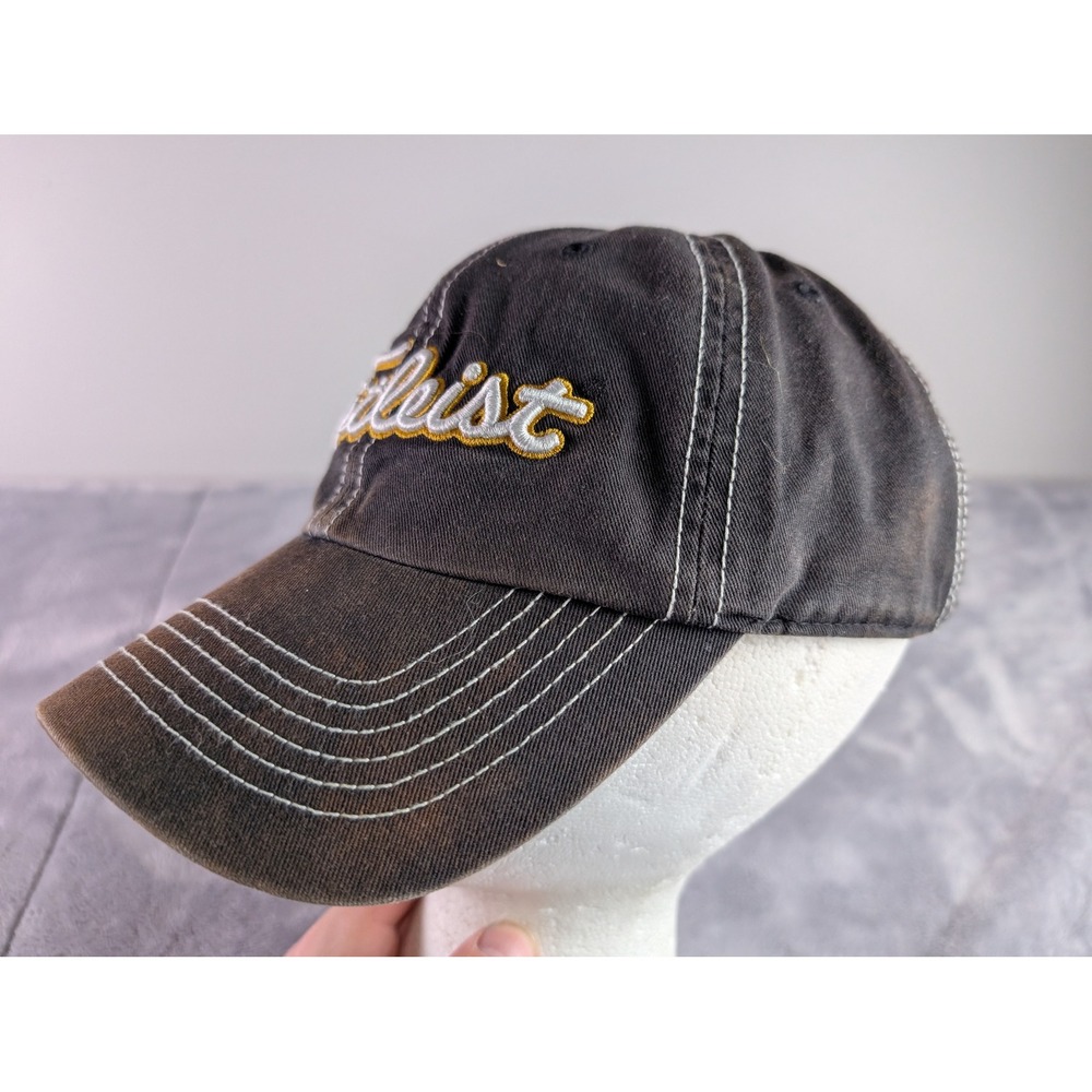 Titleist Missouri Tigers Golf Hat Faded Black Adjustable Strapback Cap - Picture 2 of 12